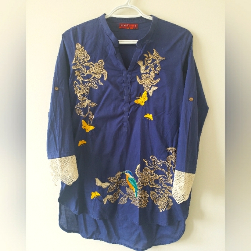 Blue shirt/top/kurta